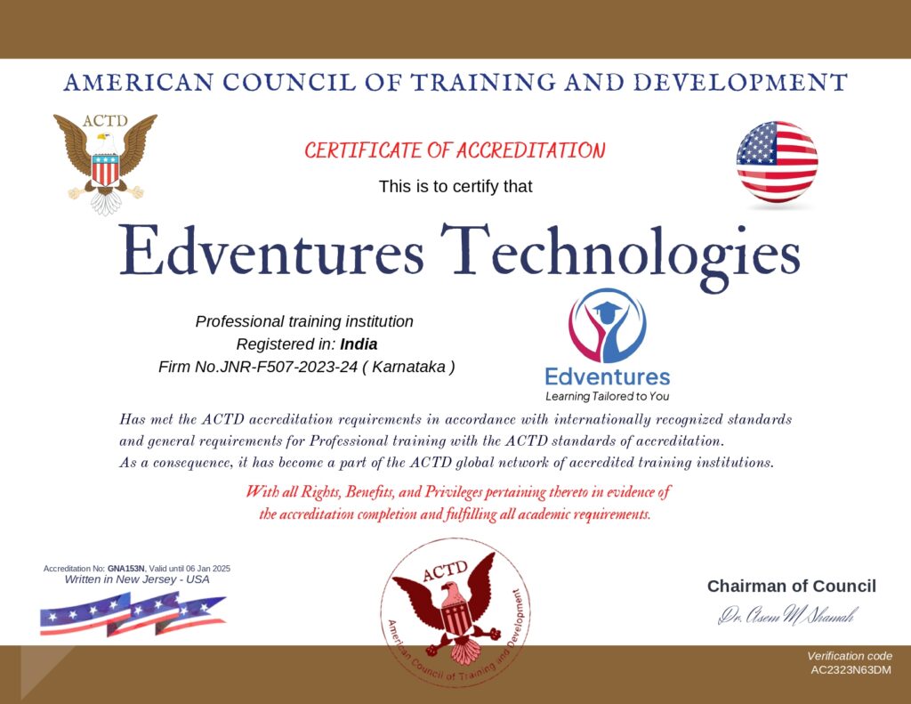 ACTD-Certification