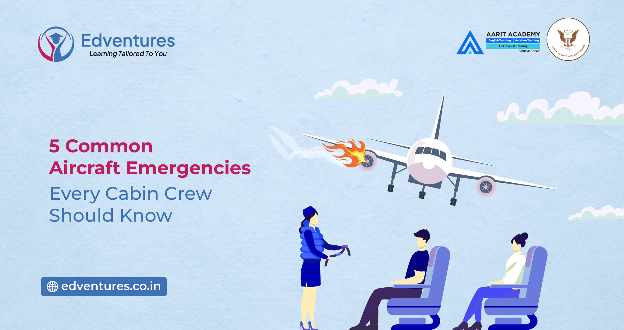 Common Aircraft Emergencies Every Cabin Crew Should Know